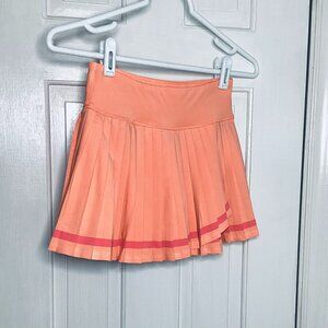 Yogalicious Girls Lux Nicki Jersey Pleated Skort w/ Hidden Pockets Size 12 Large